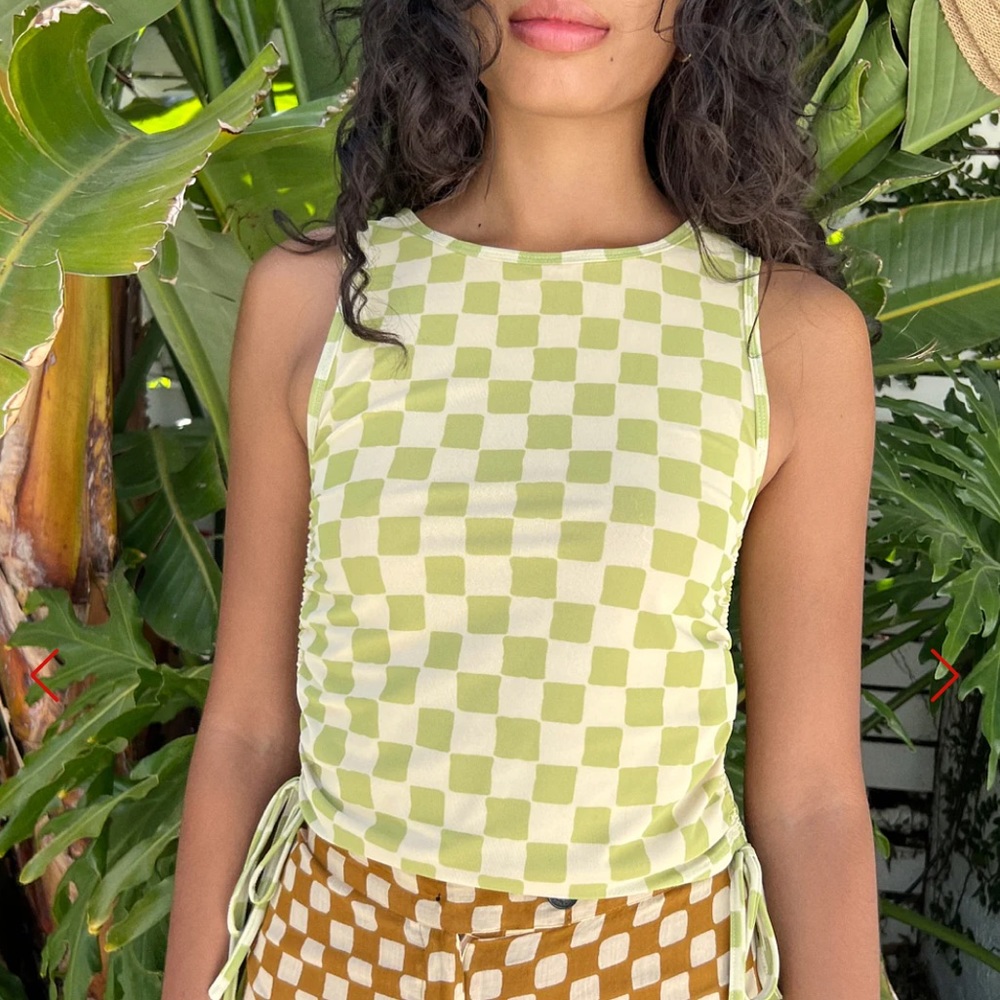 Lisa Says Gah Mesh Tank Top